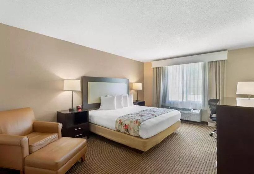 身障者適用キングサイズベッドルーム, Best Western Lawrenceburg Inn