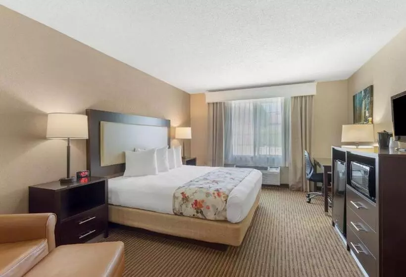 身障者適用キングサイズベッドルーム, Best Western Lawrenceburg Inn