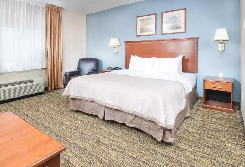 キングサイドベッドのスタンダードワンルーム, Candlewood Suites Wake Forest Raleigh Area, An Ihg