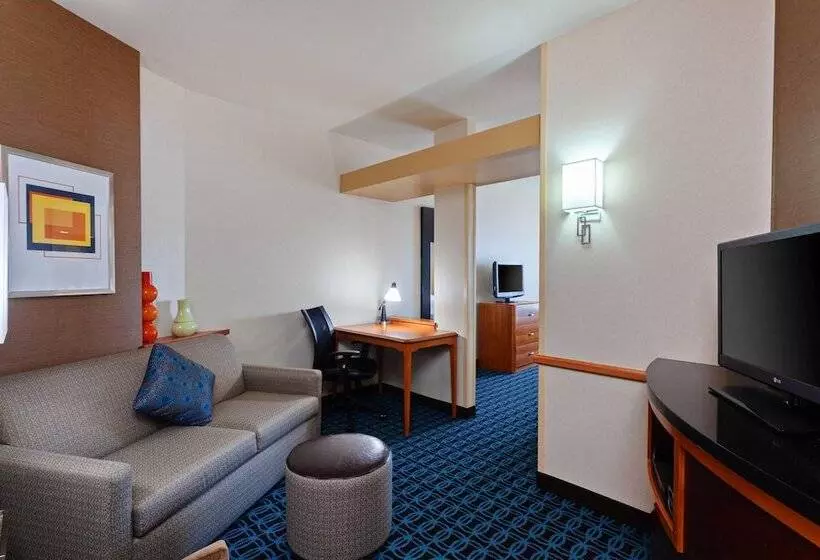 2ダブルベッドのスタンダードルーム, Fairfield Inn & Suites Los Angeles West Covina