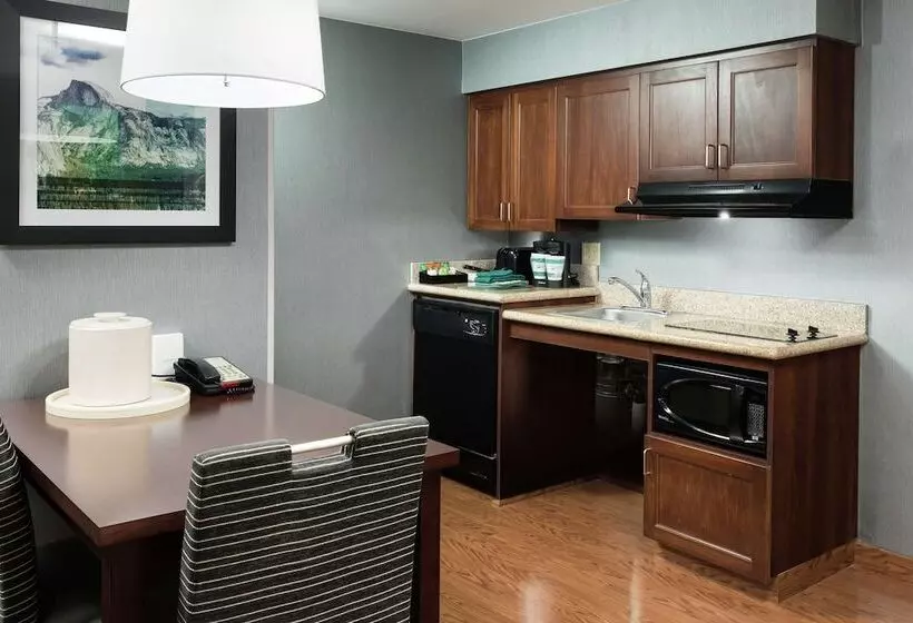 身障者適用スイートルーム, Homewood Suites By Hilton  Fresno Airport/clovis, Ca