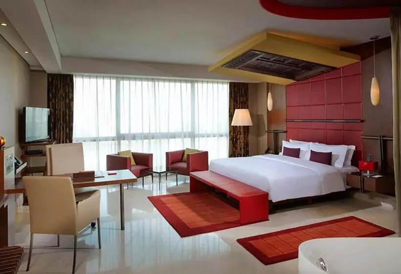 اتاق دلوکس با تخت کینگ و چشم‌انداز شهر, Jumeirah Creekside Dubai