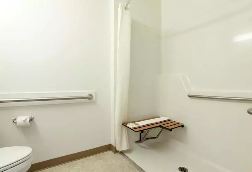 اتاق استاندارد با تخت بزرگ برای معلولان, Super 8 By Wyndham Central Pt Medford