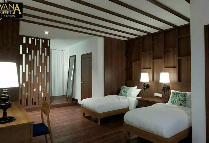プールの見えるデラックスルーム, Arwana Perhentian Eco & Beach Resort