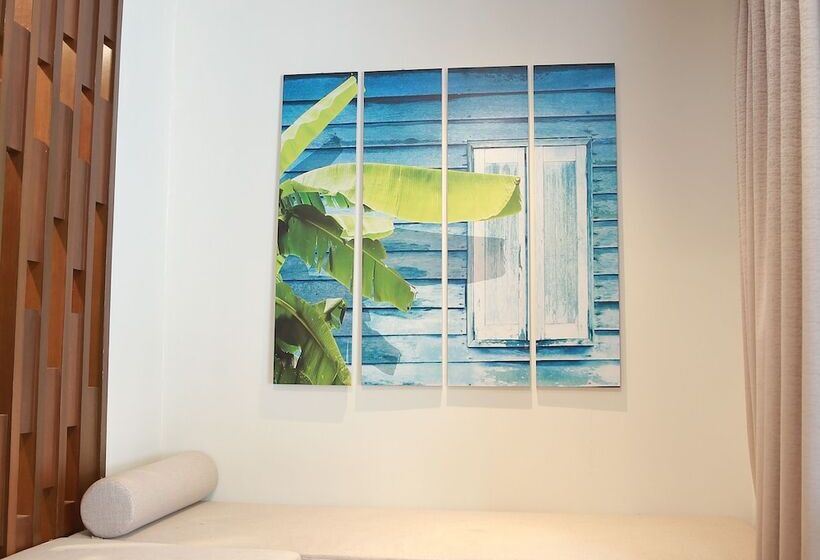 풀장 전망 디럭스 룸, Arwana Perhentian Eco & Beach Resort