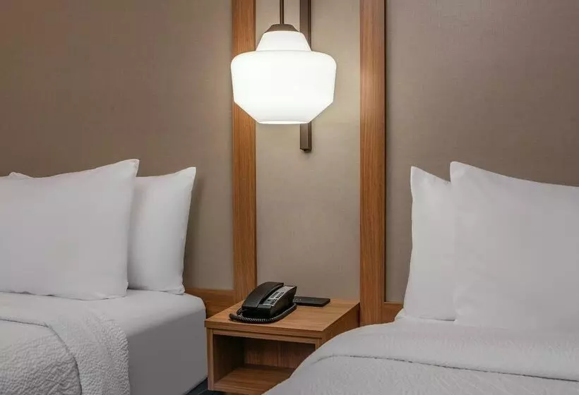 اتاق استاندارد با 2 تخت دوبل, Fairfield Inn & Suites By Marriott Brunswick Freeport