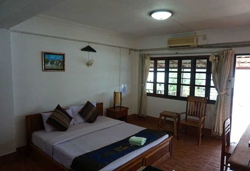 غرفة قياسية مطلّة علي النهر, Mekong Paradise Resort