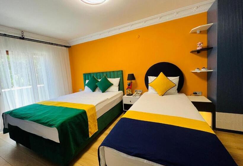 バルコニー付きスタンダードトリプルルーム, Apex