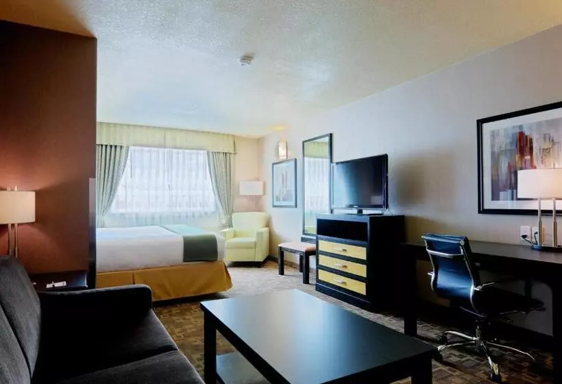 身障者適用キングサイズベッドルーム, Best Western Dawson Creek