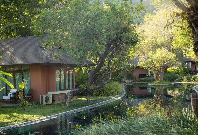 וילה דלוקס חדר שינה 1, Sibsan Resort & Spa Maetaeng Sha