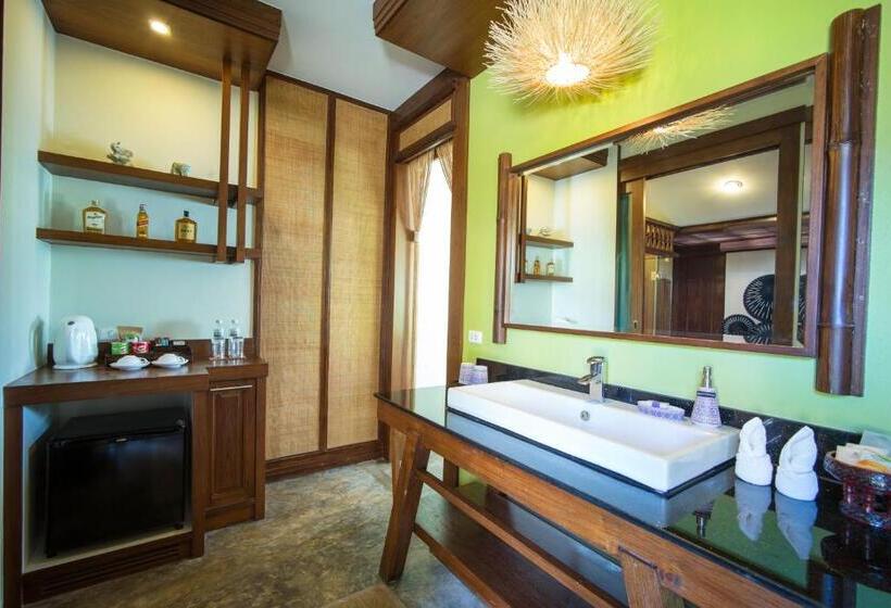 فيلا 3 غرف نوم مزودة بحمام سباحة, Sibsan Resort & Spa Maetaeng Sha