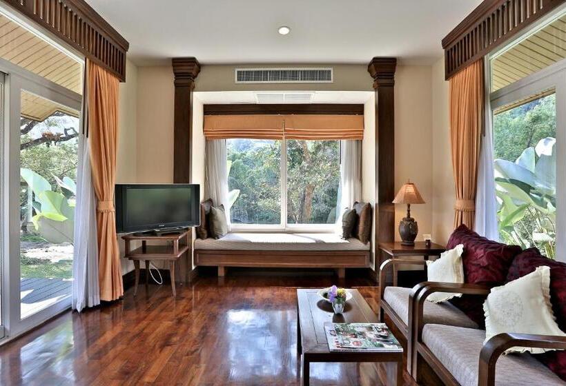 فيلا 3 غرف نوم مزودة بحمام سباحة, Sibsan Resort & Spa Maetaeng Sha