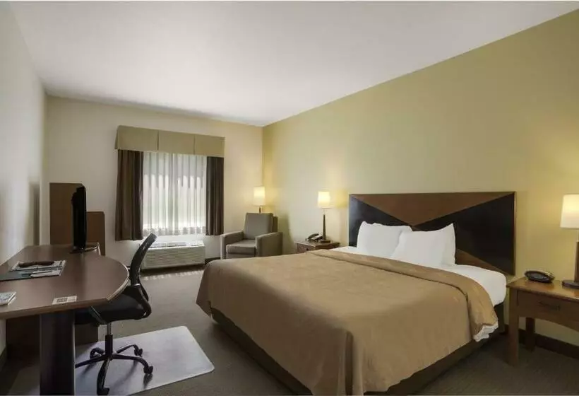 キングサイズベッドのスタンダードルーム, Quality Inn & Suites Chambersburg