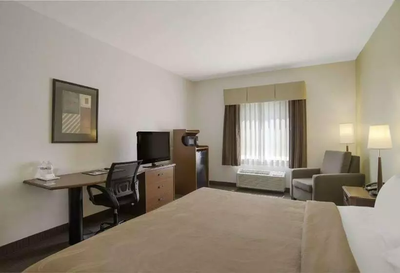 キングサイズベッドのスタンダードルーム, Quality Inn & Suites Chambersburg