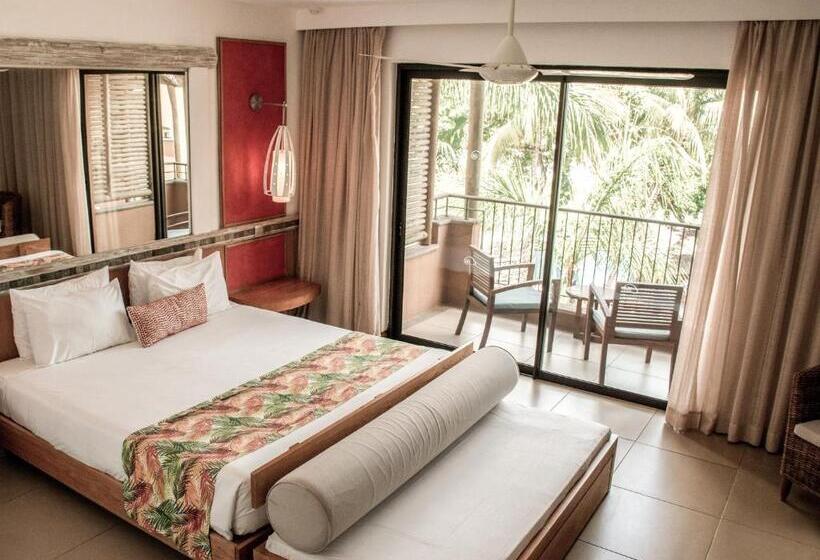 اتاق لوکس با چشم‌انداز باغ, Tamarina Golf & Spa Boutique