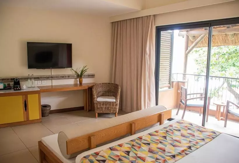 اتاق لوکس با چشم‌انداز دریا, Tamarina Golf & Spa Boutique