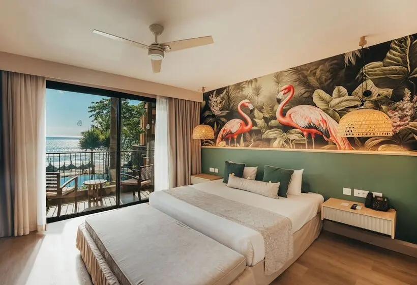 اتاق لوکس با چشم‌انداز دریا, Tamarina Golf & Spa Boutique