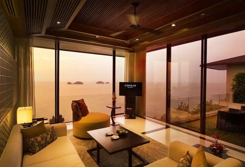 ویلای 1 خوابه با چشم‌انداز دریا, Conrad Koh Samui Residences