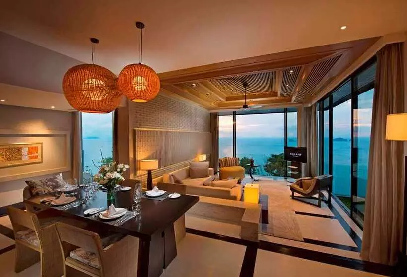 ویلای 1 خوابه با چشم‌انداز دریا, Conrad Koh Samui Residences
