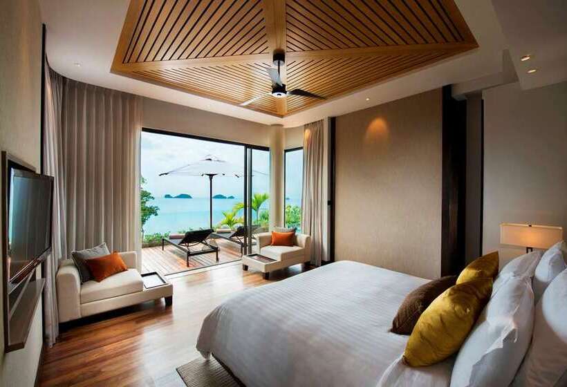オーシャンビューの1ベッドルームビラ, Conrad Koh Samui Residences