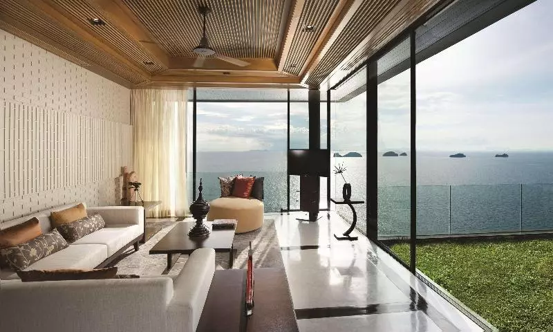 Villa 1 Makuuhuone Merinäkymä, Conrad Koh Samui Residences