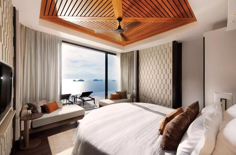 Villa 2 Makuuhuonetta Merinäkymä, Conrad Koh Samui Residences
