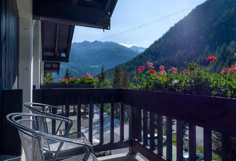 غرفة سوبيريور, Hôtel Cristal   Swiss Riders Lodge Grimentz