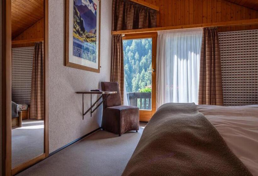 Номер Стандарт, Hôtel Cristal   Swiss Riders Lodge Grimentz