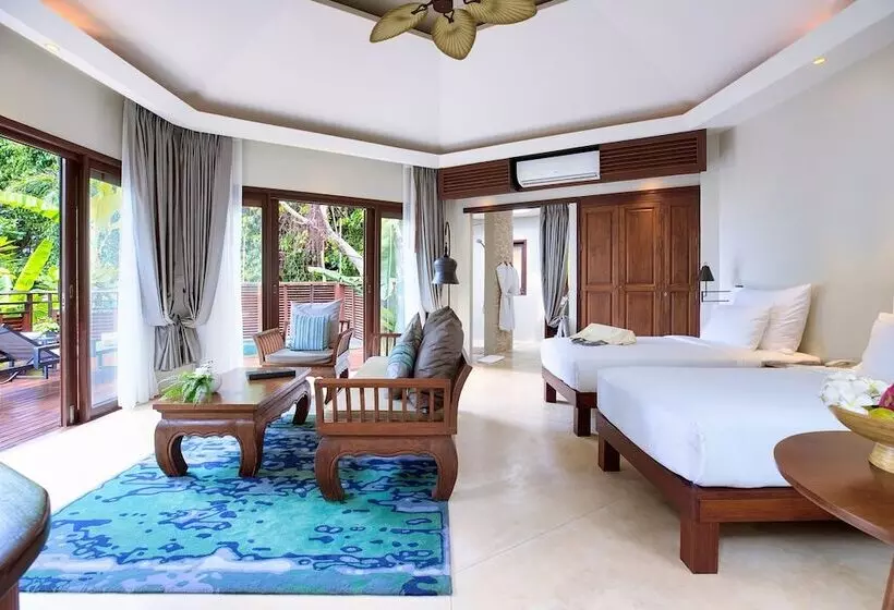 Huvila, 1 makuuhuone ja uima-allas, Saii Koh Samui Villas Adult Only 12 Plus