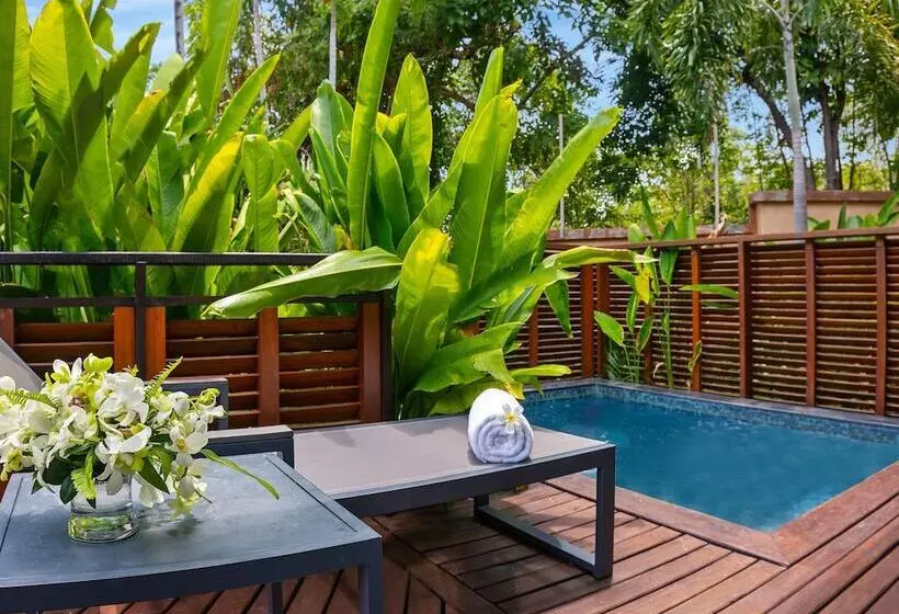 Huvila, 1 makuuhuone ja uima-allas, Saii Koh Samui Villas Adult Only 12 Plus