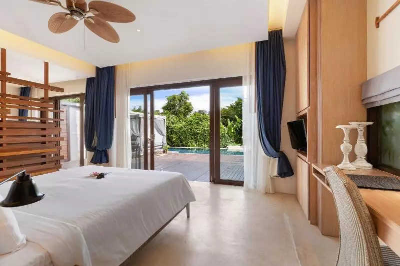 Huvila, 1 makuuhuone ja uima-allas, Saii Koh Samui Villas Adult Only 12 Plus