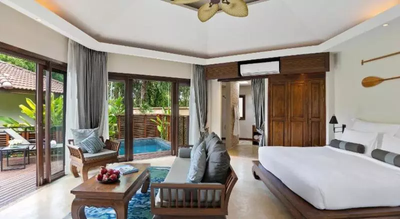 Huvila, 1 makuuhuone ja uima-allas, Saii Koh Samui Villas Adult Only 12 Plus