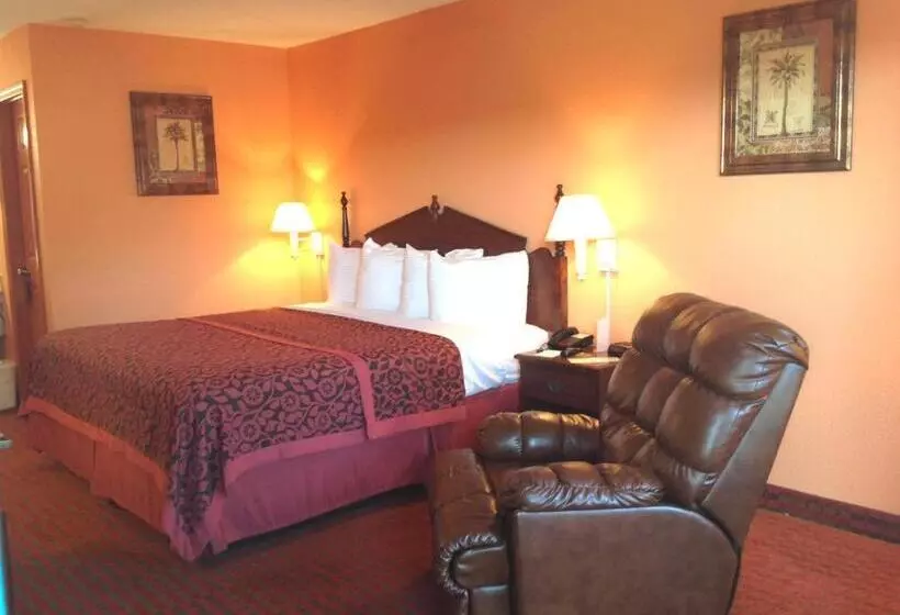 キングサイズベッドのスタンダードルーム, America Best Value Inn Kosciusko