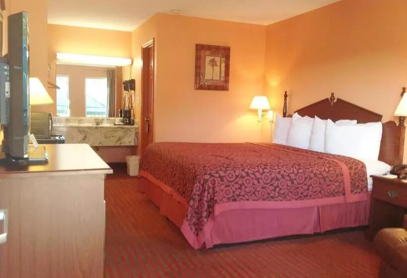 キングサイズベッドのスタンダードルーム, America Best Value Inn Kosciusko