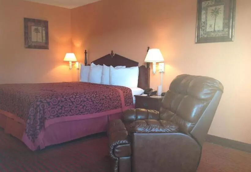 キングサイズベッドのスタンダードルーム, America Best Value Inn Kosciusko