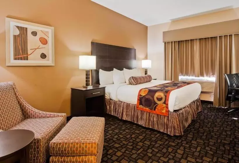 キングサイズベッドのスタンダードルーム, Best Western Plover Stevens Point Hotel & Conference Center