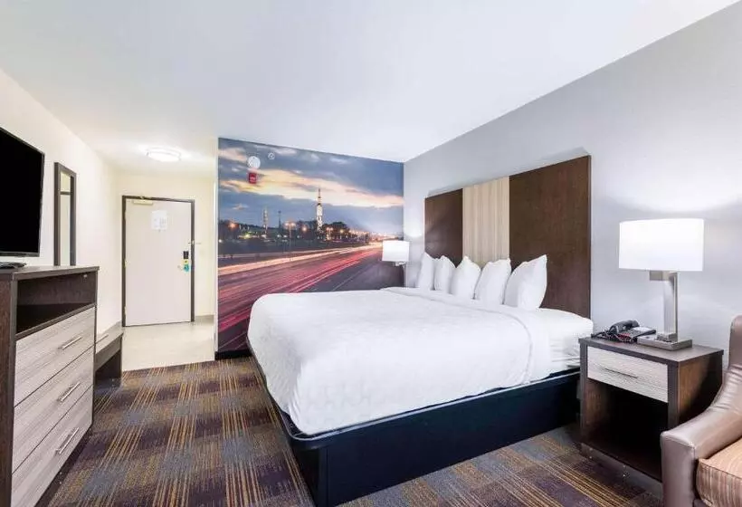 身障者適用キングサイズベッドルーム, Clarion Pointe Madisonhuntsville