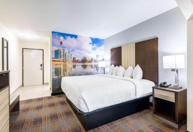 장애인을 위한 킹사이즈 침대 스탠다드 룸, Clarion Pointe Madisonhuntsville