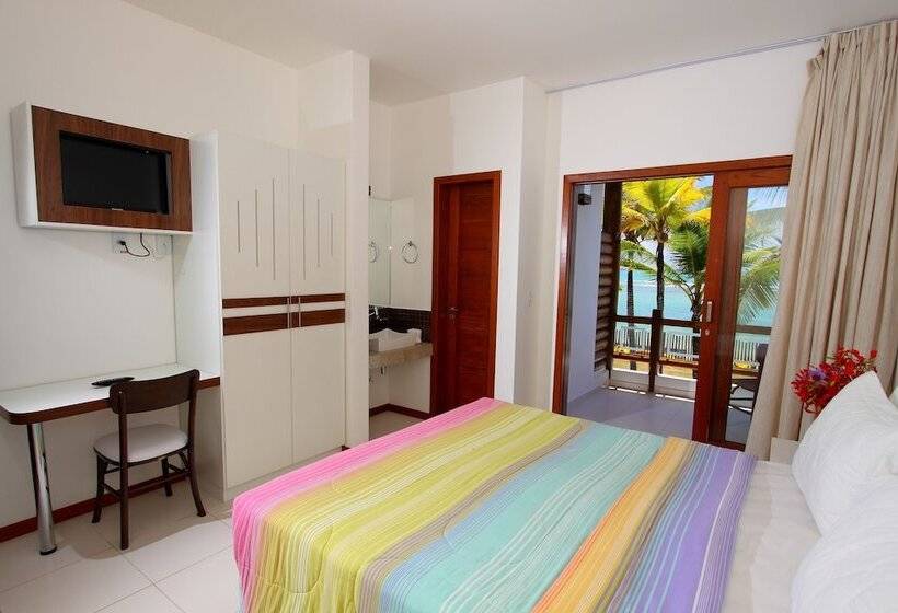 Quarto deluxe vista mar, Enseada Dos Corais Praia