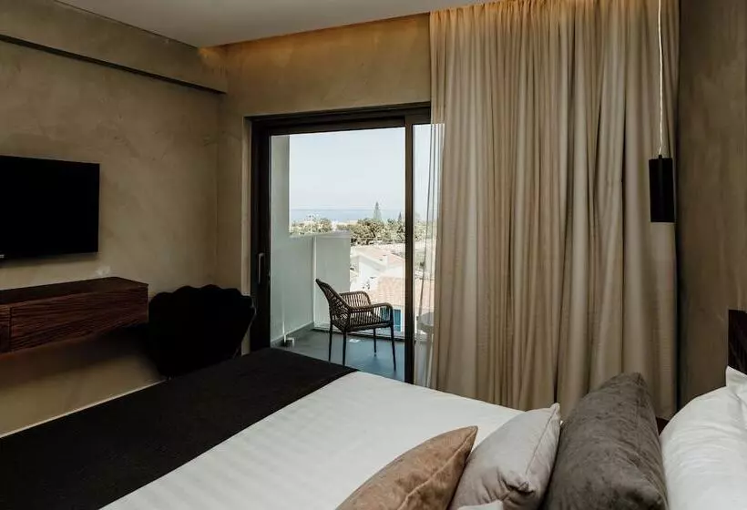 اتاق اساندارد با چشم‌انداز جانبی به دریا, Cavo Zoe Seaside