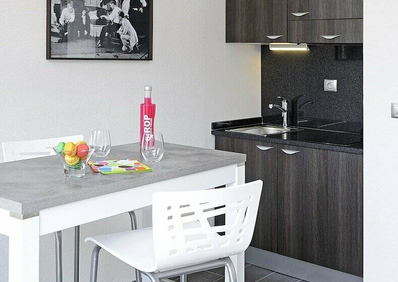 آپارتمان 1 خوابه, Lagrange Aparthotel Lyon Lumière