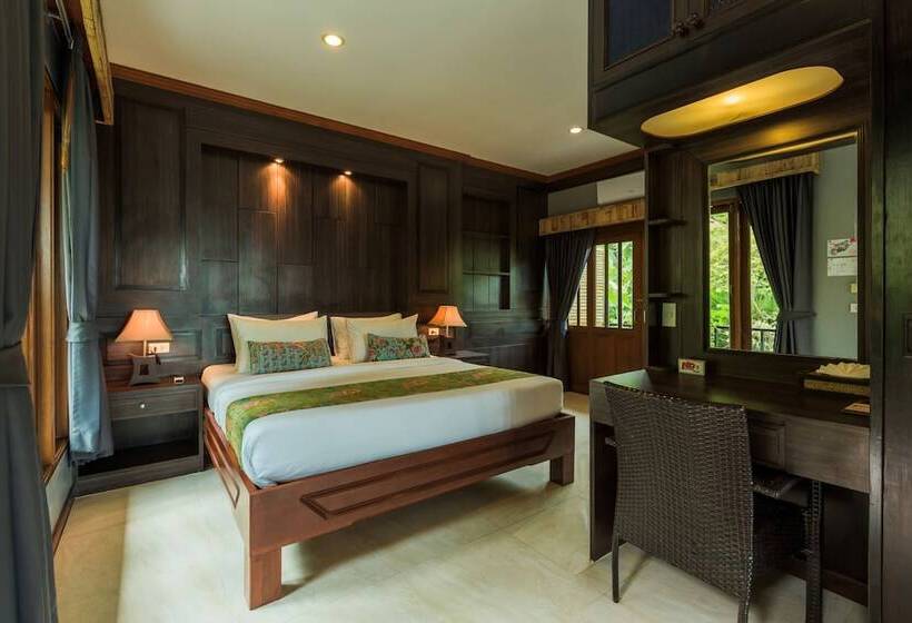 غرفة عائلية ذات إطلالة جانبية على البحر, Railay Phutawan Resort