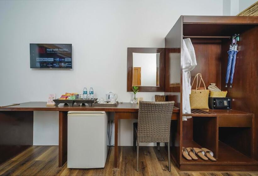 غرفة ديلوكس مزودة بشرفة, Railay Phutawan Resort