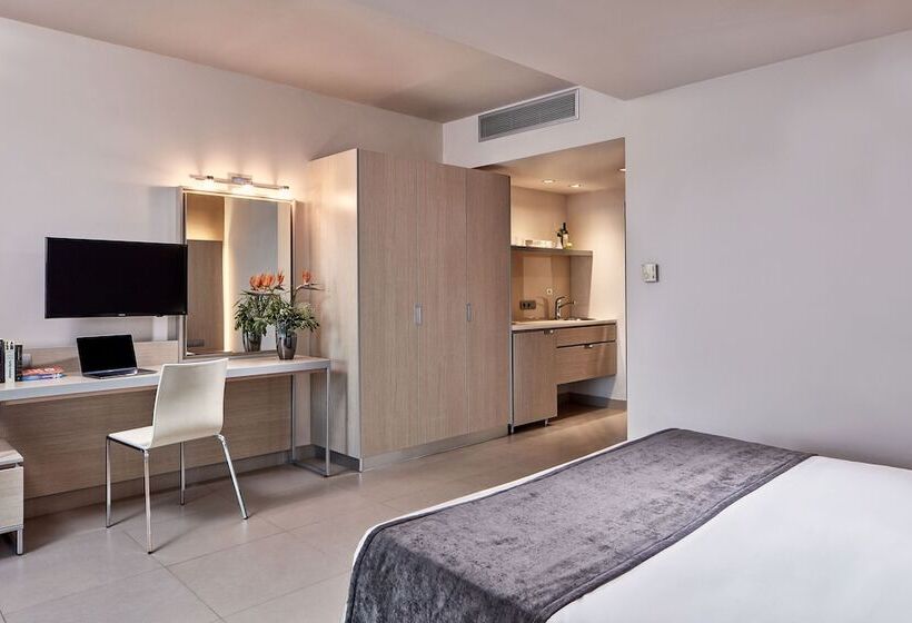 带海景高级家庭房间, Atlantica Mikri Poli Crete