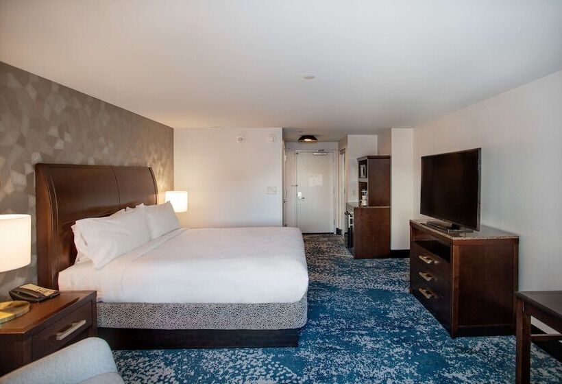 キングサイズベッドのスタンダードルーム, Hilton Garden Inn Bethesda Downtown