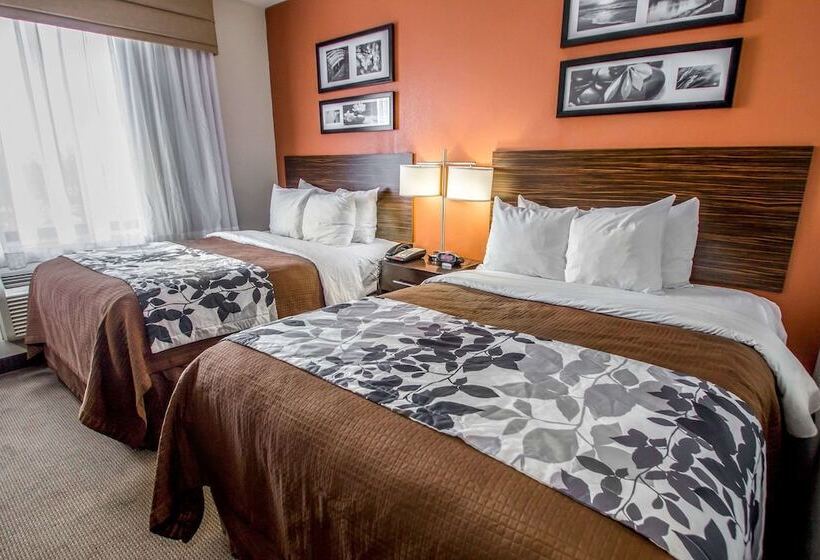 חדר סטנדרט שתי מיטות זוגיות, Sleep Inn Jfk Airport Rockaway Blvd