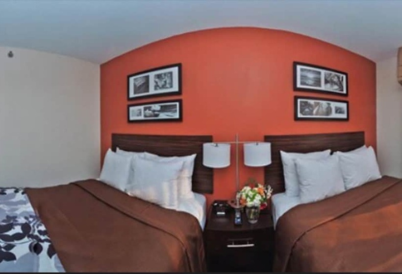 اتاق استاندارد با 2 تخت دوبل, Sleep Inn Jfk Airport Rockaway Blvd