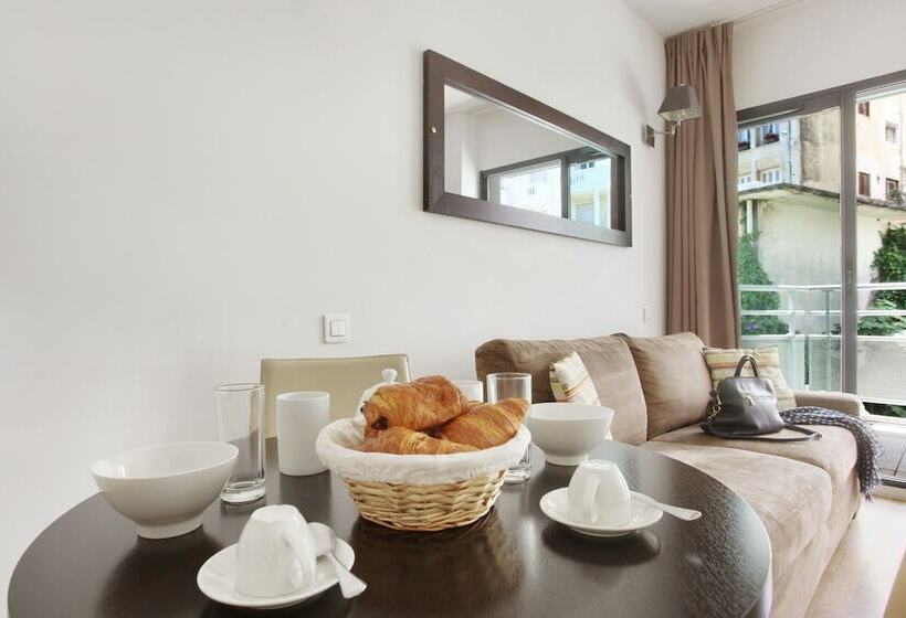 Апартаменты 1 Спальня, Odalys City Beausoleil Les Hauts De La Principauté
