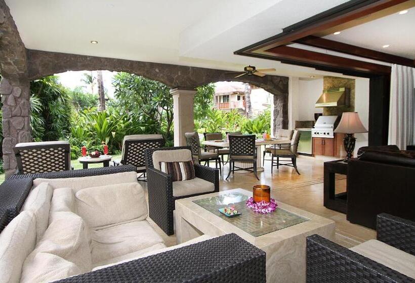 ガーデンビューの３ベッドルームビラ, Wailea Beach Villas