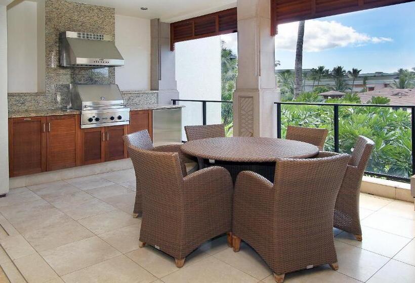 ガーデンビューの３ベッドルームビラ, Wailea Beach Villas